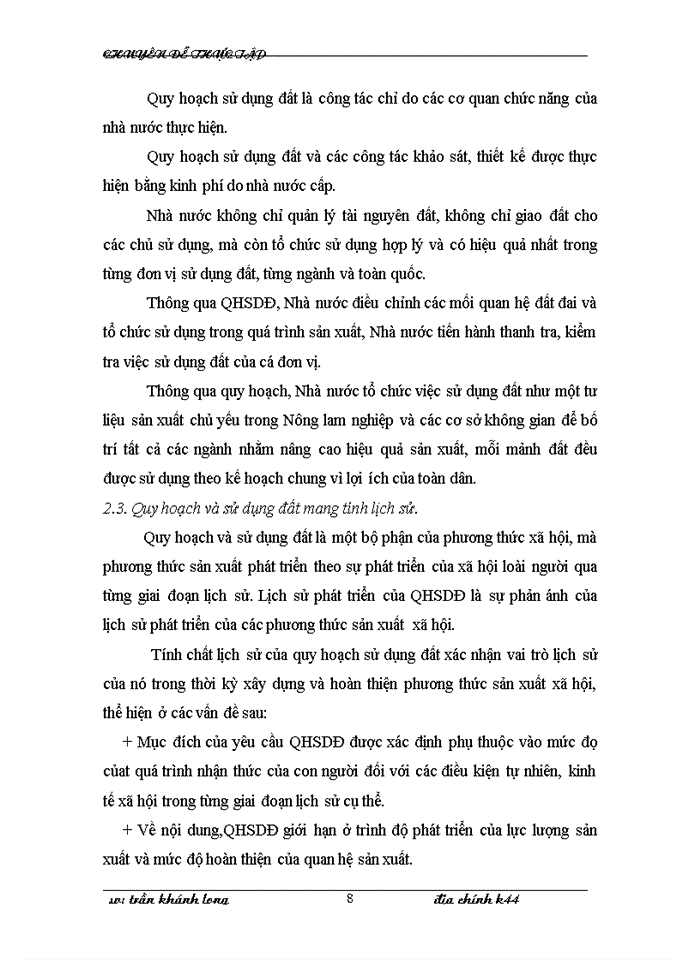 image for page Phương án quy hoạch sử dụng đất xã Vũ Lạc Kiến Xương Thái Bình giai đoạn 2005 2015