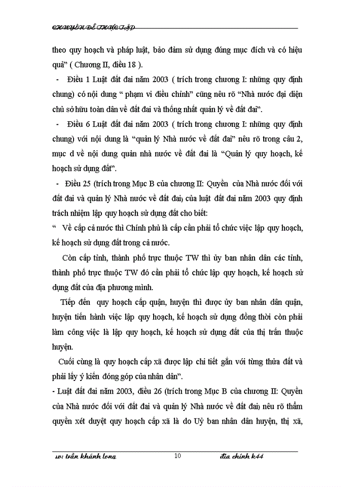 image for page Phương án quy hoạch sử dụng đất xã Vũ Lạc Kiến Xương Thái Bình giai đoạn 2005 2015