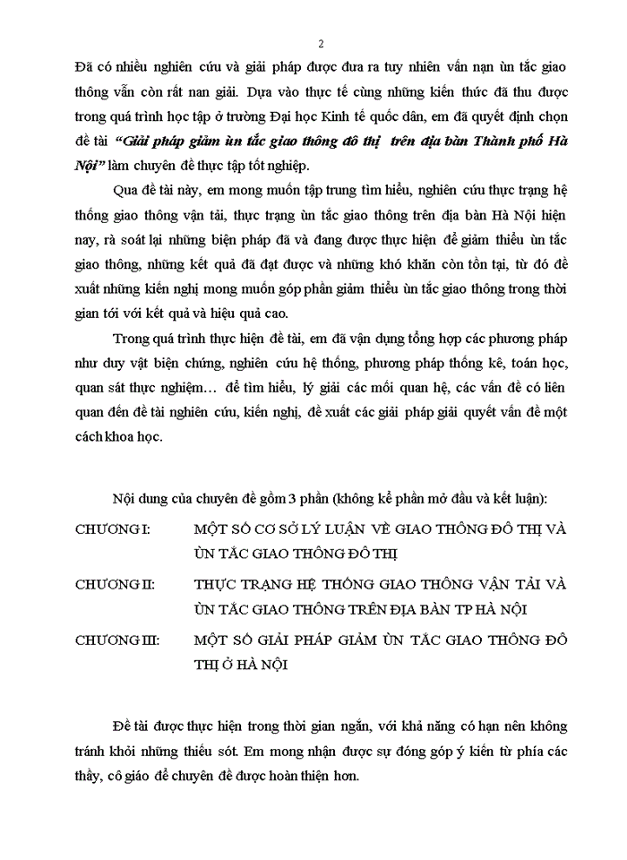 image for page Giải pháp giảm ùn tắc giao thông đô thị trên địa bàn Thành phố Hà Nội