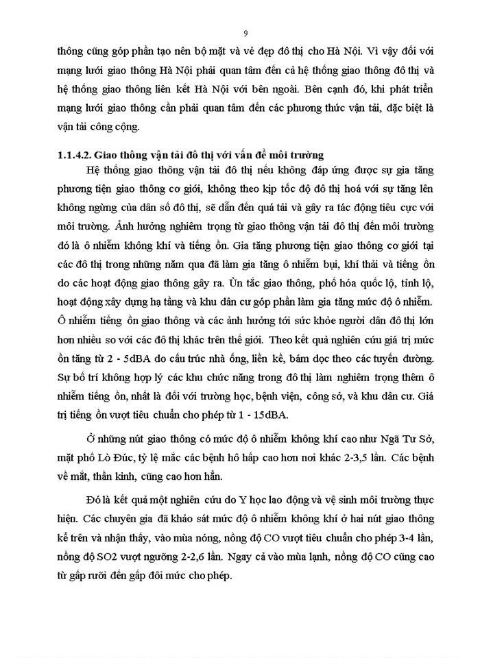 image for page Giải pháp giảm ùn tắc giao thông đô thị trên địa bàn Thành phố Hà Nội