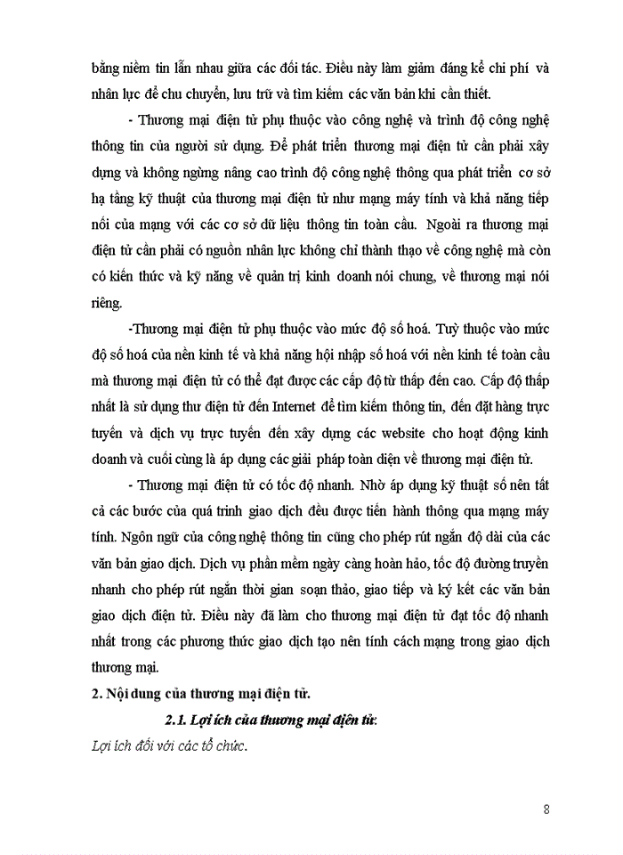 image for page Thực trạng phát triển Thương mại Điện tử ở Việt Nam