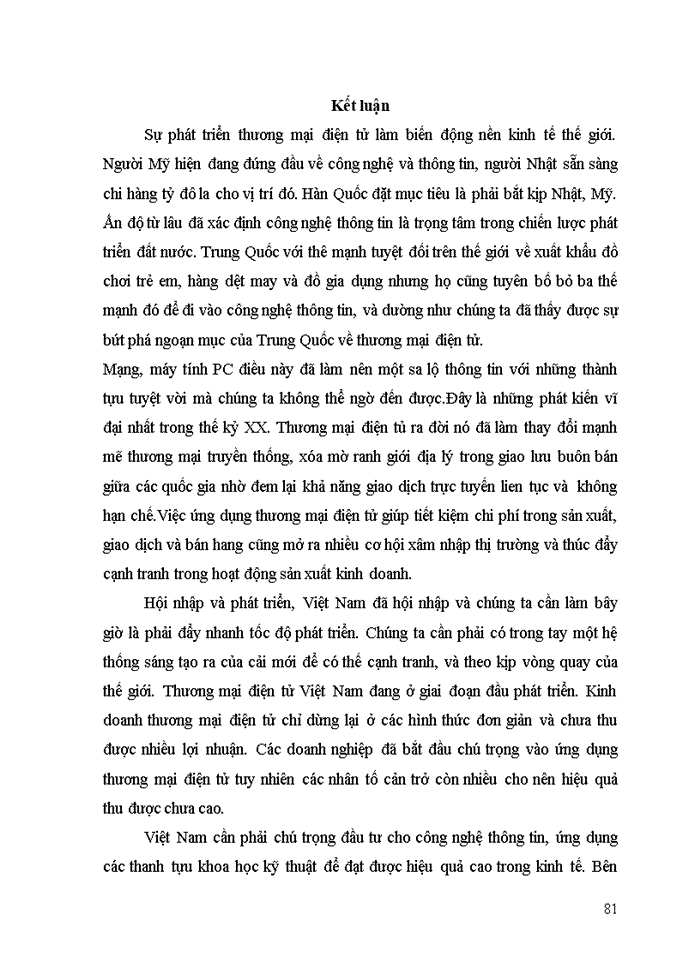 image for page Thực trạng phát triển Thương mại Điện tử ở Việt Nam