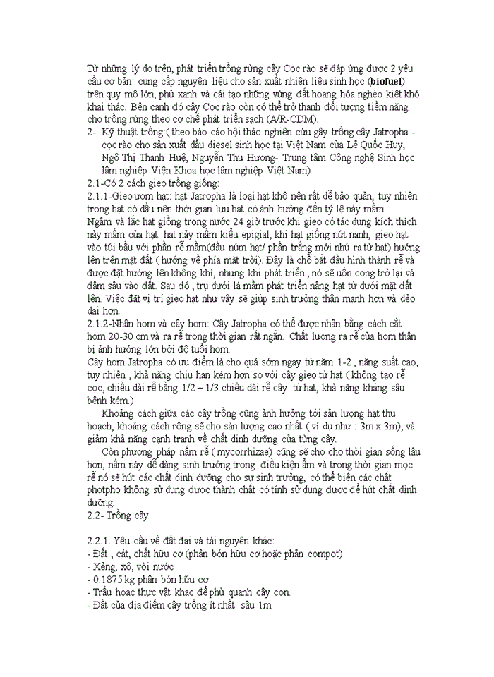 image for page Trồng cây cọc rào trên đất trống đồi núi trọc tạo công ăn việc làm tạo nguồn năng lượng sinh học bảo vệ môi trường