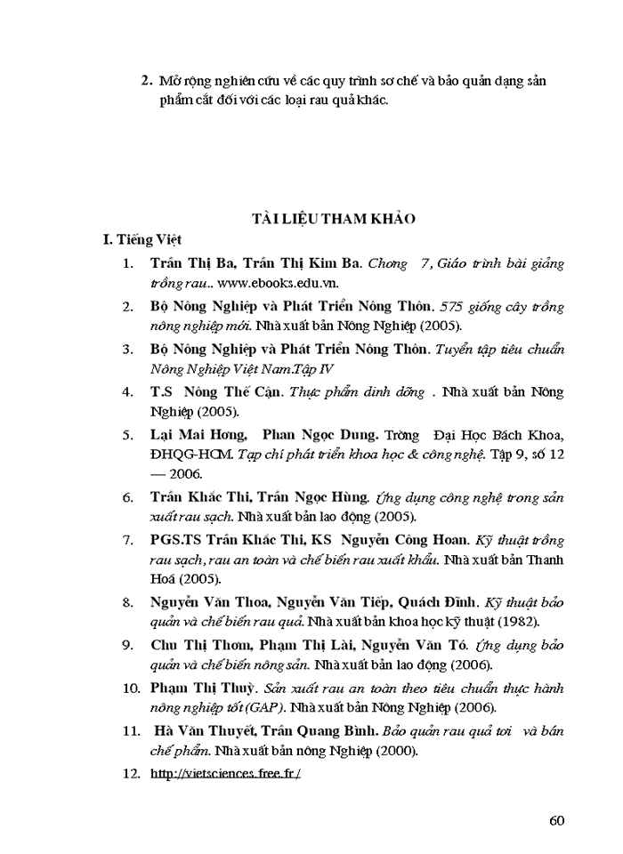 image for page Nghiên cứu quy trình sơ chế và bảo quản súp lơ xanh dạng cắt fresh-cut