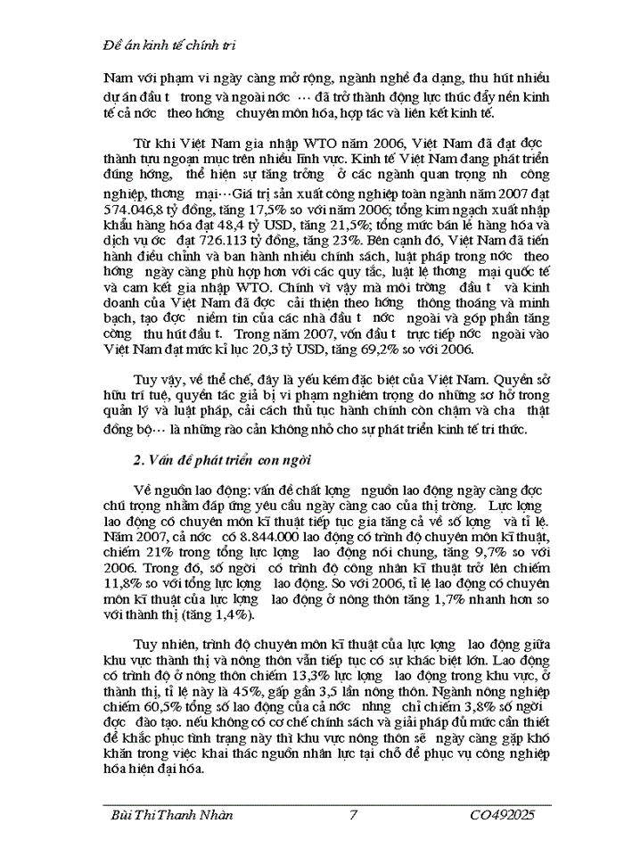 image for page Xây dựng và phát triển kinh tế tri thức ở Việt Nam Lý luận thực trạng và Giải pháp