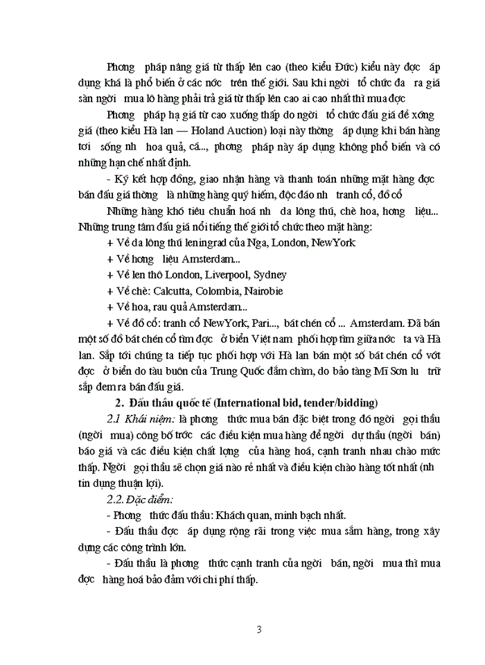 image for page Đấu giá quốc tế đấu thầu quốc tế và tác động của hai phương thức này với Kinh doanh Xuất nhập khẩu ở Việt Nam