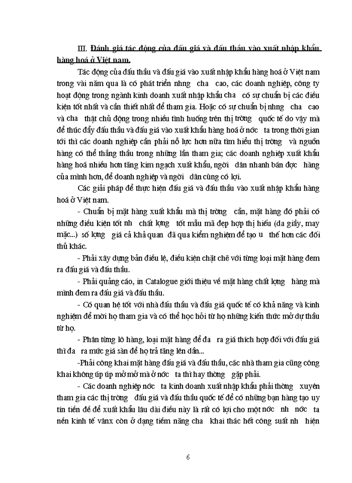 image for page Đấu giá quốc tế đấu thầu quốc tế và tác động của hai phương thức này với Kinh doanh Xuất nhập khẩu ở Việt Nam