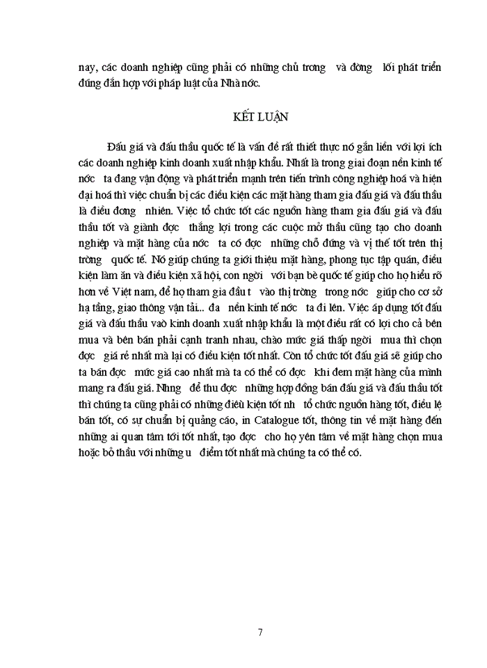 image for page Đấu giá quốc tế đấu thầu quốc tế và tác động của hai phương thức này với Kinh doanh Xuất nhập khẩu ở Việt Nam