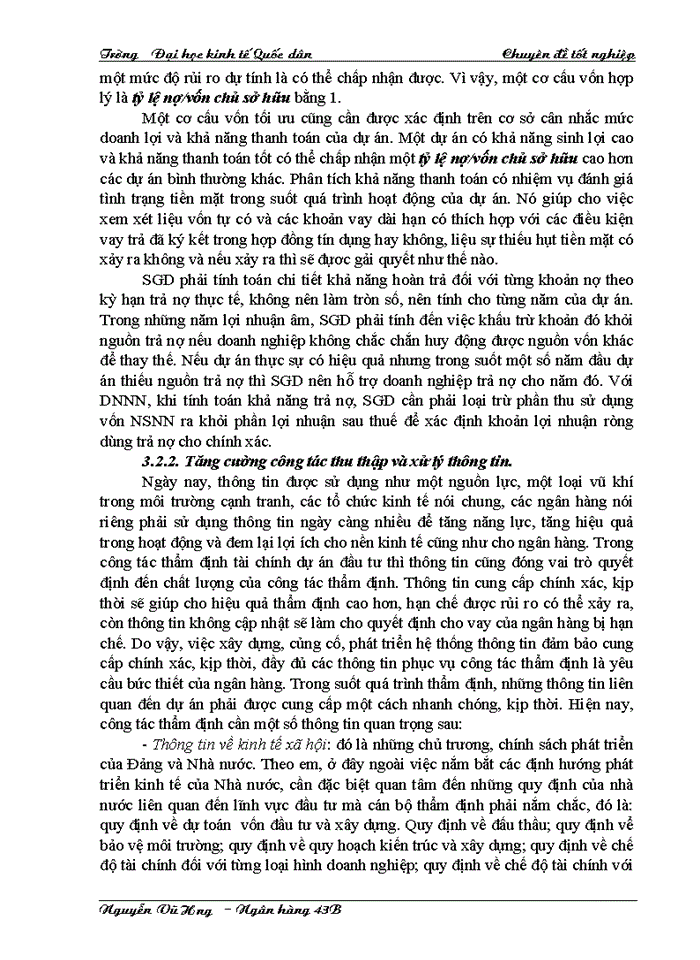 image for page Thực trạng thẩm định tài chính dự án đầu tư tại sở giao dịch i Ngân hàng đầu tư và phát triển Việt Nam