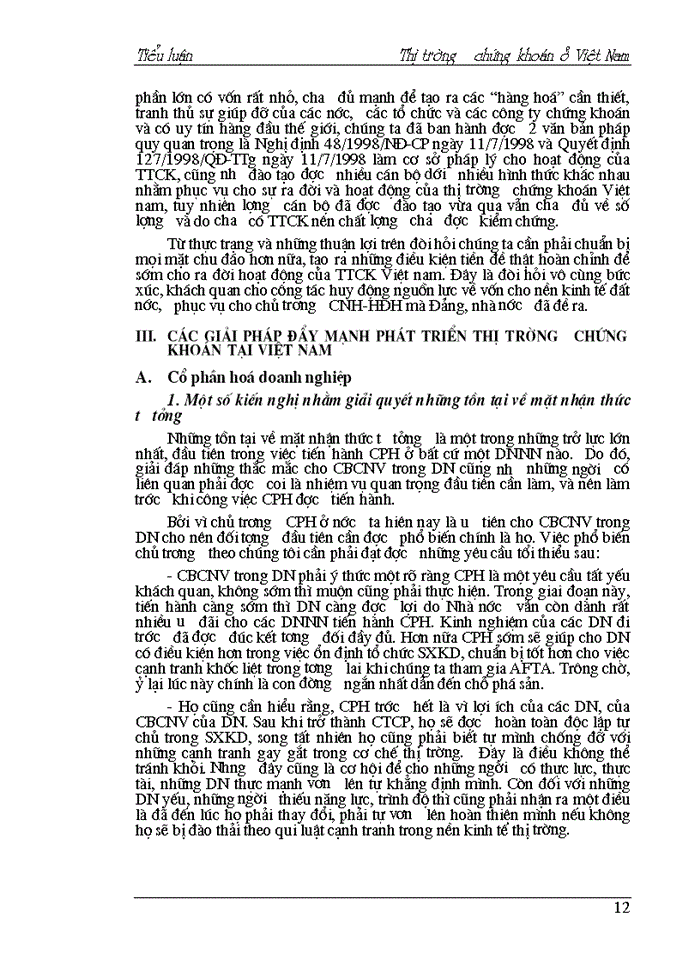 image for page Thị trường Chứng khoán tại Việt Nam