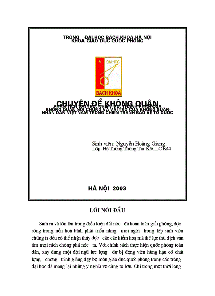 image for page Quân sự Phân tích vai trò nhiệm vụ thành phần của không quân nói chung và vai trò của không quân nhân dân Việt Nam trong chiến tranh bảo vệ tổ quốc