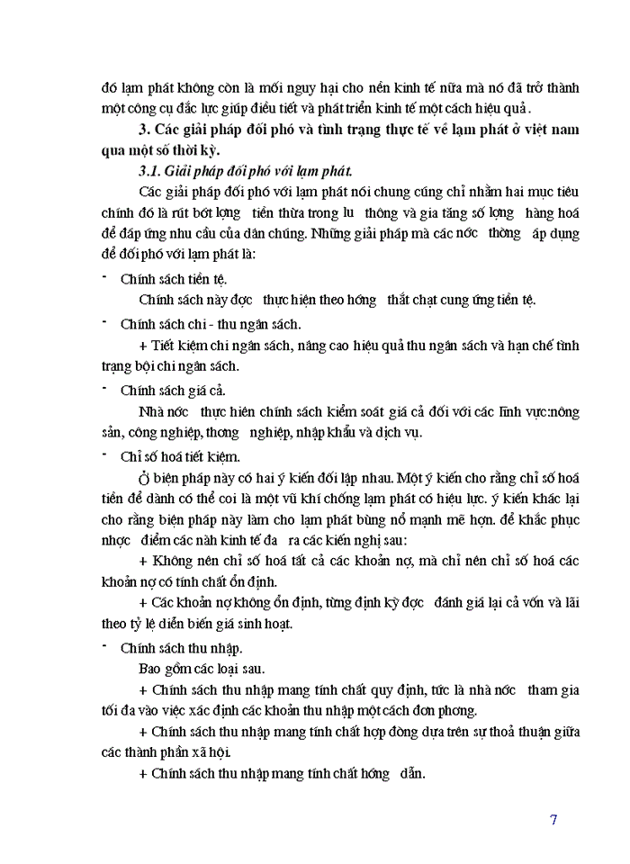 image for page Những nguyên nhân và hậu quả của lạm phát