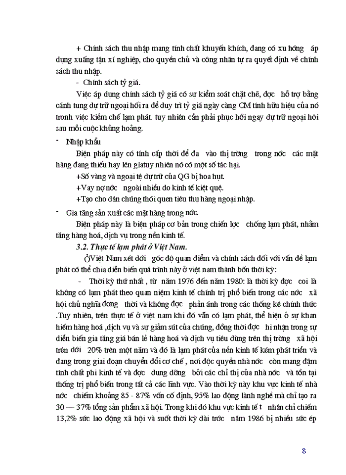 image for page Những nguyên nhân và hậu quả của lạm phát