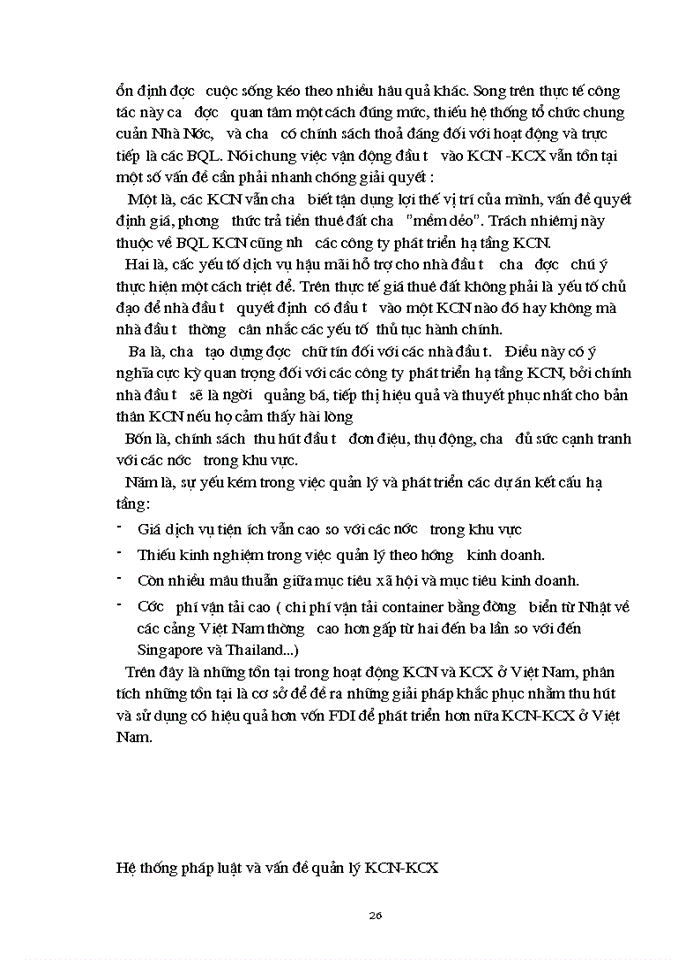 image for page Tổng quan về Khu Công nghiệp và Khu chế xuất