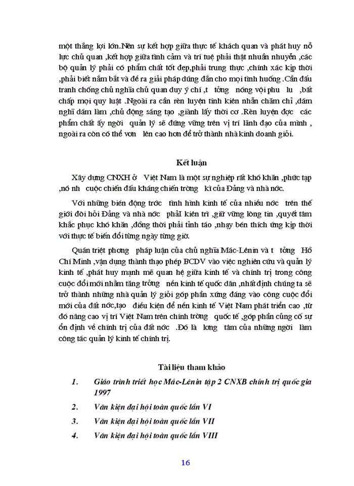 image for page Mối quan hệ giữa vật chất và ý thức trong việc Xây dựng nền kinh tế mới hiện nay ở nước ta
