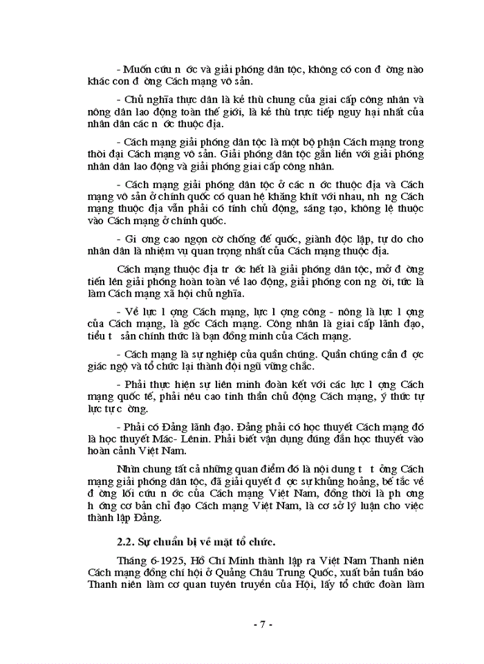 image for page Đảng Vai trò của lãnh tụ Nguyễn ái Quốc trong việc thành lập Đảng