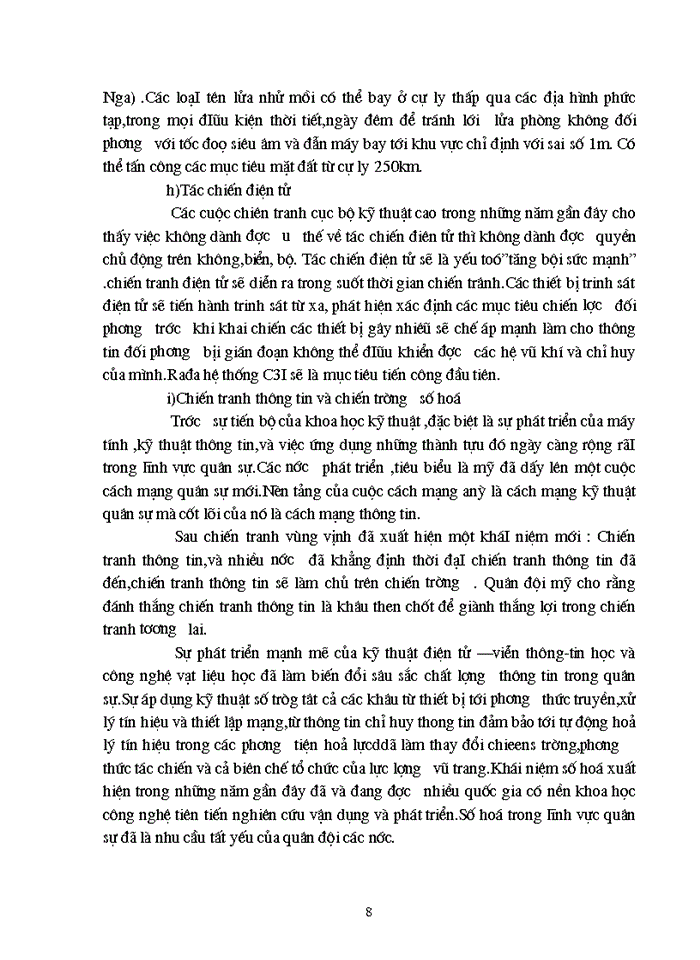 image for page Phân tích vai trò tác chiến của lực lượng phòng không không quân trong chiến tranh công nghệ cao