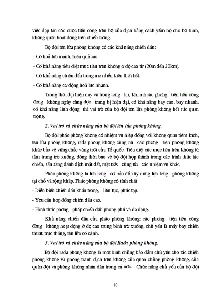 image for page Phân tích vai trò tác chiến của lực lượng phòng không không quân trong chiến tranh công nghệ cao