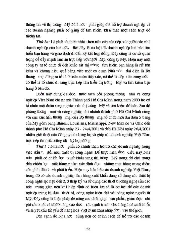 image for page Ảnh hưởng của hiệp định Thương mại Việt Nam - Hoa kỳ đối với Xuất khẩu của Việt Nam sang thị trường Mỹ