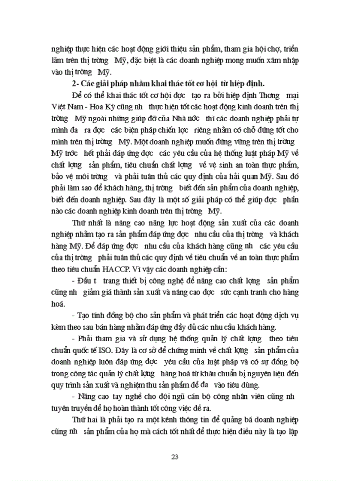 image for page Ảnh hưởng của hiệp định Thương mại Việt Nam - Hoa kỳ đối với Xuất khẩu của Việt Nam sang thị trường Mỹ