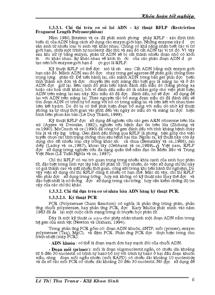 image for page Nghiên cứu đa dạng di truyền các giống dòng chè thu thập ở Việt Nam