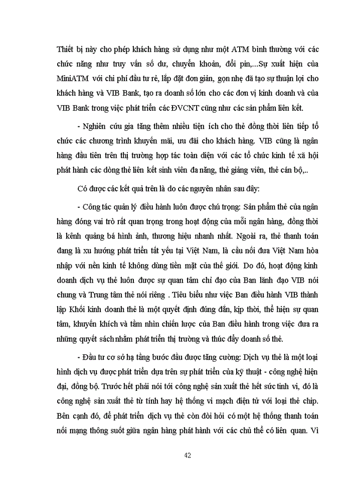 image for page Thực trạng phát triển dịch vụ thẻ tại VIB