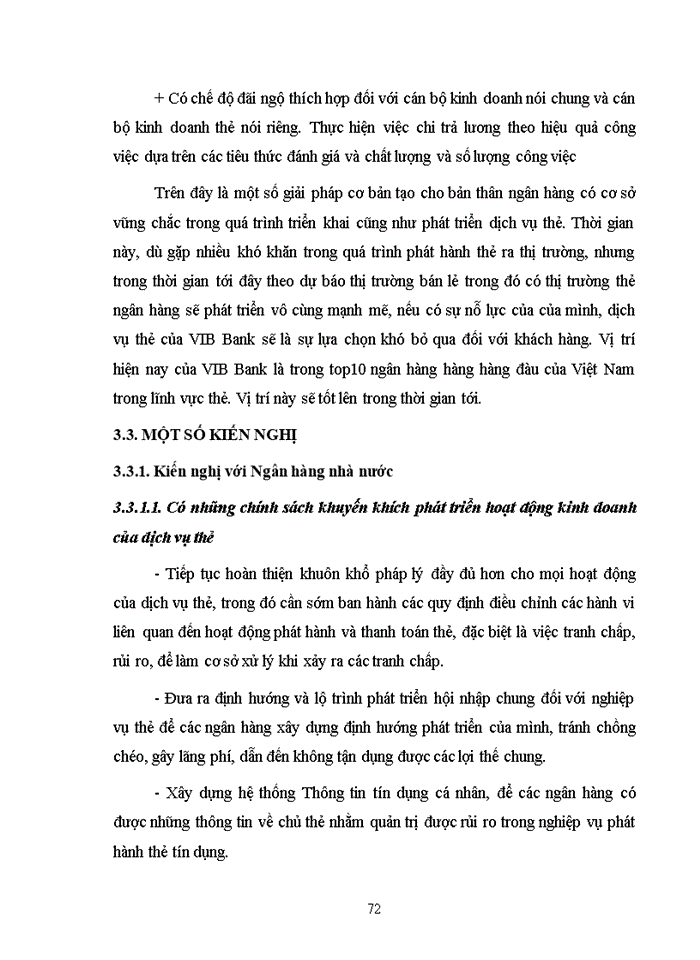 image for page Thực trạng phát triển dịch vụ thẻ tại VIB