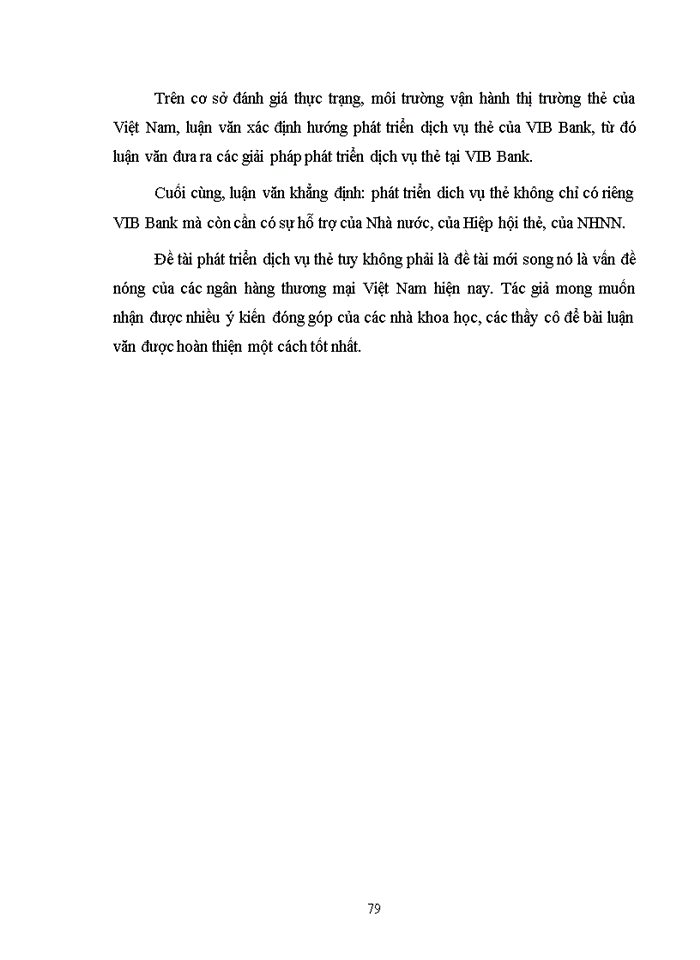 image for page Thực trạng phát triển dịch vụ thẻ tại VIB