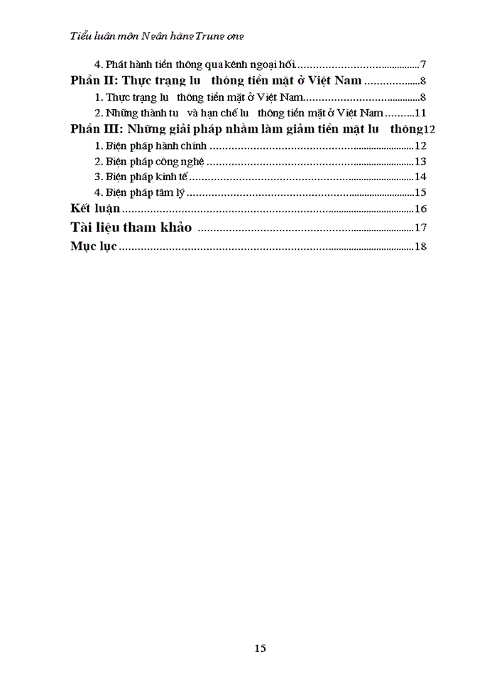 image for page Thực trạng lưu thông tiền mặt ở Việt Nam và những biện pháp nhằm giảm lưu thông tiền mặt