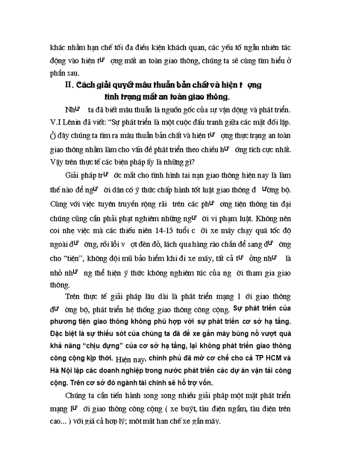 image for page Giao thông đường bộ ở Hà Nội - thực trạng và Giải pháp