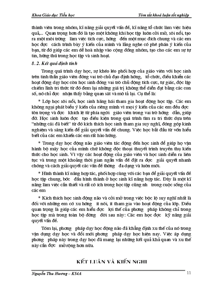 image for page Nghiên cứu việc vận dụng phương pháp dạy học động não trong phân môn Luyện từ và câu lớp 5 ở Tiểu học