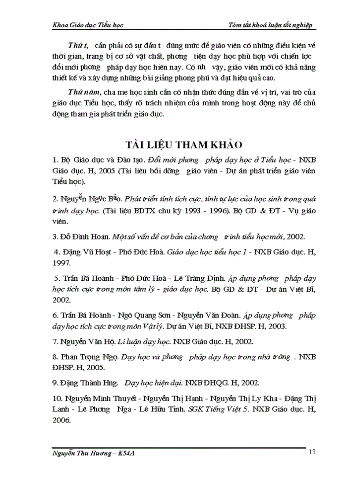 image for page Nghiên cứu việc vận dụng phương pháp dạy học động não trong phân môn Luyện từ và câu lớp 5 ở Tiểu học