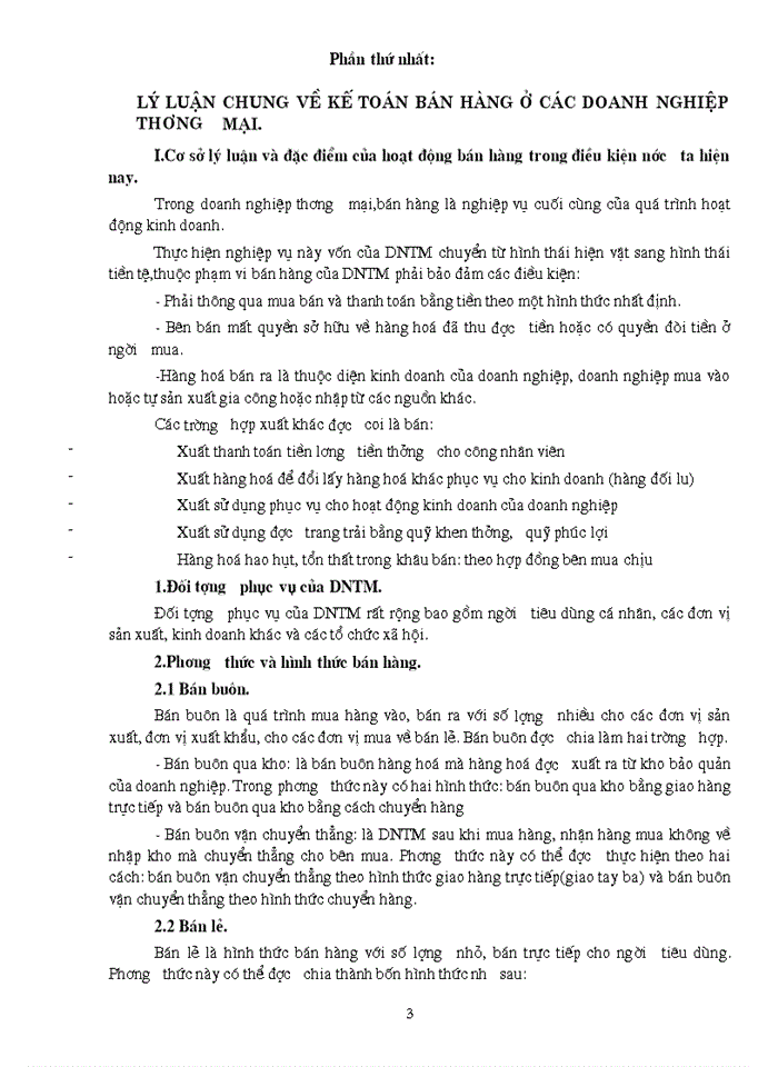 image for page Thực trạng công tác Kế toán bán hàng ở các Doanh nghiệp Thương mại và Một số ý kiến nhằm hoàn thiện công tác Kế toán bán hàng ở nước ta