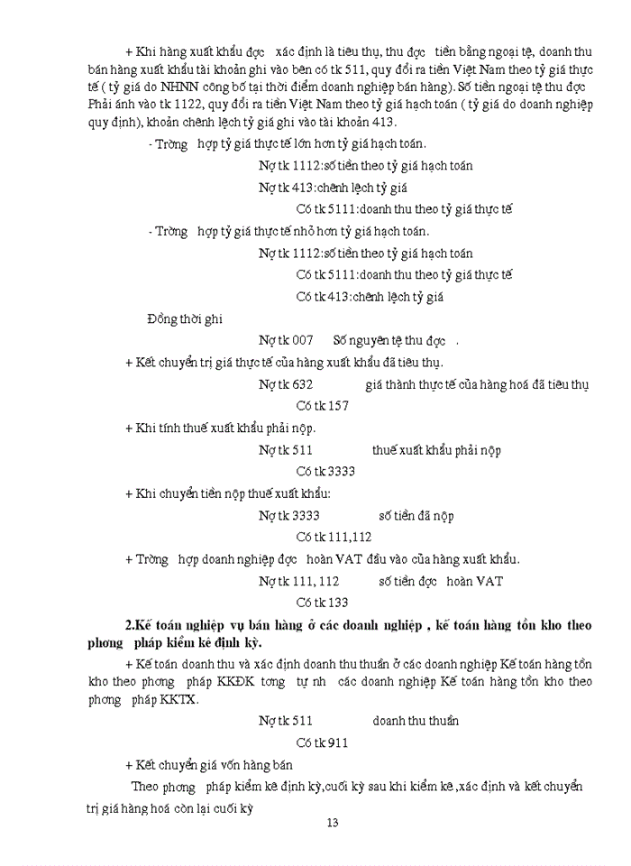 image for page Thực trạng công tác Kế toán bán hàng ở các Doanh nghiệp Thương mại và Một số ý kiến nhằm hoàn thiện công tác Kế toán bán hàng ở nước ta