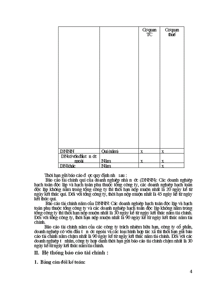 Báo cáo tài chính và Một số đề xuất nhằm nÿng cao hiệu quả công tác lập Báo cáo tài chính trong các doanh nghiệp hiện nay