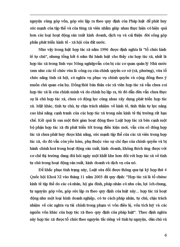 image for page Thực trạng và Giải pháp nâng cao hiệu quả sử dụng vốn của các hợp tác xã nông nghiệp ở huyện Gia Lâm