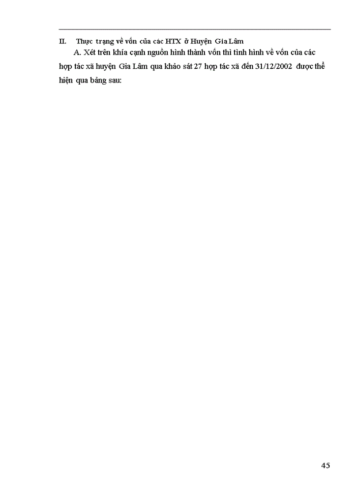 image for page Thực trạng và Giải pháp nâng cao hiệu quả sử dụng vốn của các hợp tác xã nông nghiệp ở huyện Gia Lâm