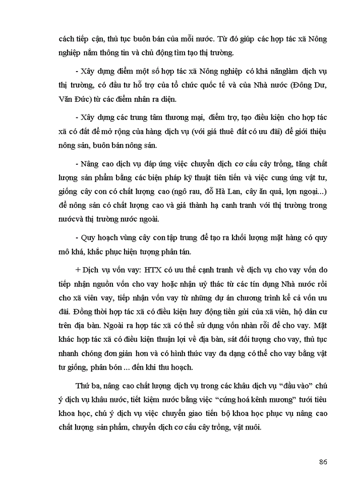 image for page Thực trạng và Giải pháp nâng cao hiệu quả sử dụng vốn của các hợp tác xã nông nghiệp ở huyện Gia Lâm