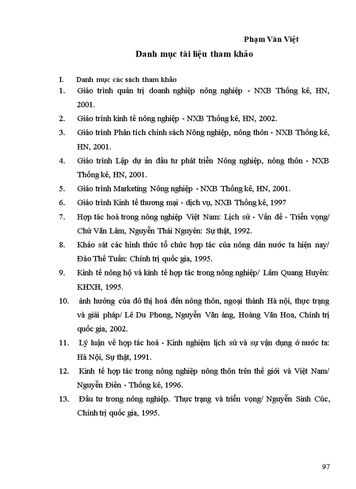 image for page Thực trạng và Giải pháp nâng cao hiệu quả sử dụng vốn của các hợp tác xã nông nghiệp ở huyện Gia Lâm