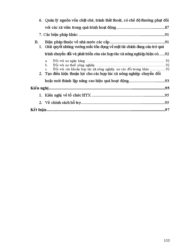 image for page Thực trạng và Giải pháp nâng cao hiệu quả sử dụng vốn của các hợp tác xã nông nghiệp ở huyện Gia Lâm