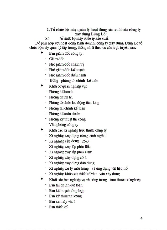 image for page Quá trình hình thành và phát triển của Công ty Xây dựng Lũng Lô