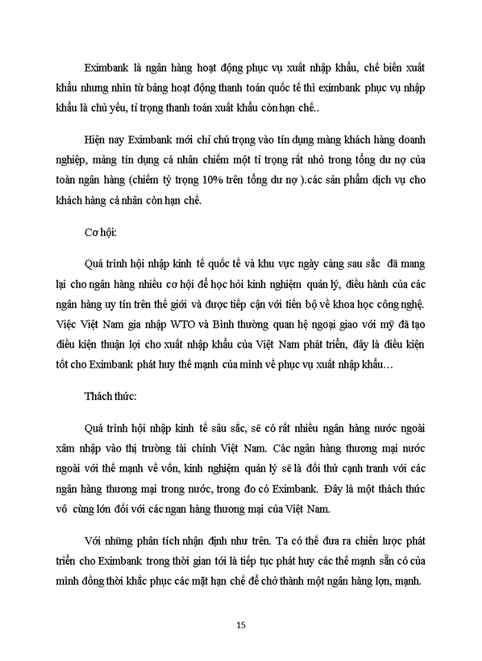 image for page Báo cáo thực tập tổng hơp giới thiệu về Ngân hàng Thương mại Xuất nhập khẩu Việt Nam- eximbank