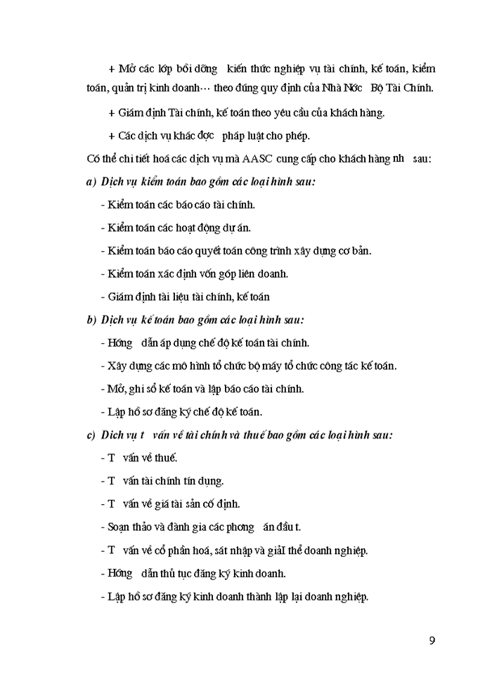 image for page Báo cáo tại Công ty dịch vụ tư vấn tài chính Kế toán và Kiểm toán