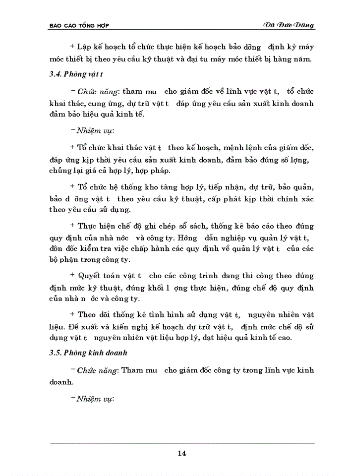 image for page Báo cáo Thực tập tại Công ty Cơ giới và Xây lắp số 13
