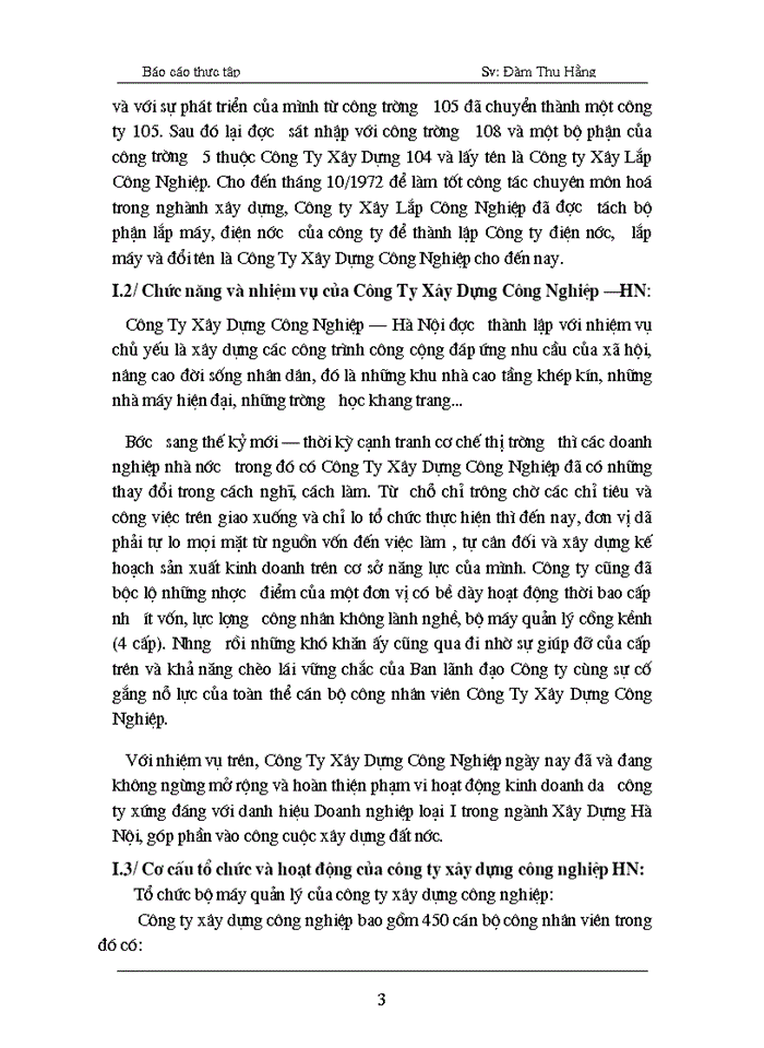 image for page Những hoạt động chính của văn phòng Công ty Xây dựngCN- Hà