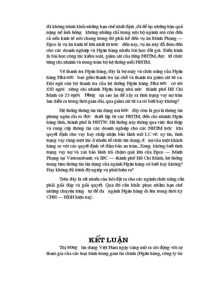 image for page Đánh giá thực trạng hoạt động tín dụng của hệ thống Ngân hàng Thương mại Việt Nam hiện nay