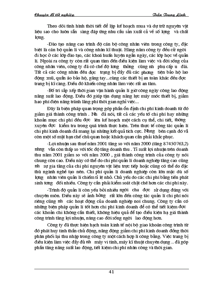 image for page Biện pháp giảm chi phí Kinh doanh ở Công ty Đầu Tư Xây lắp Thương mại