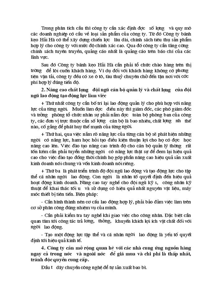 image for page Một số Giải pháp cho vấn đề huy động và sử dụng vốn có hiệu quả tại Công ty bánh kẹo Hải Hà
