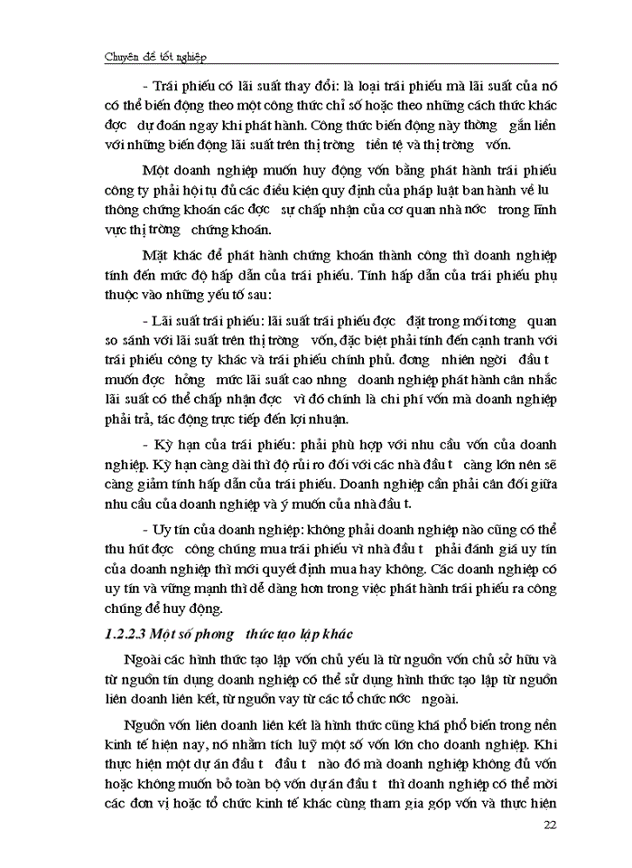 image for page Giải pháp chủ yếu tạo lập vốn cho hoạt động Sản xuất Kinh doanh ở Công ty cổ phần May Thăng Long