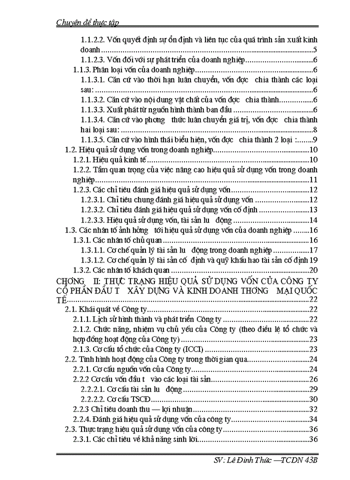 image for page Nâng cao hiệu quả sử dụng vốn của Công ty cổ phần đầu tư Xây dựng và Kinh doanh Thương mại quốc tế